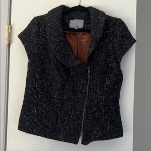 Women's Black Tweed Jacket